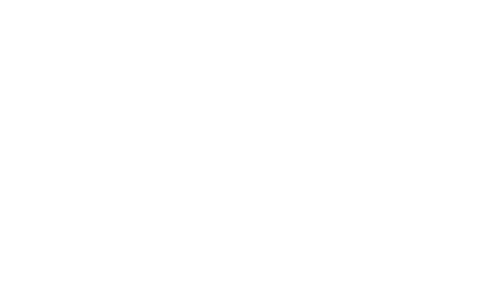 A white text logo saying 